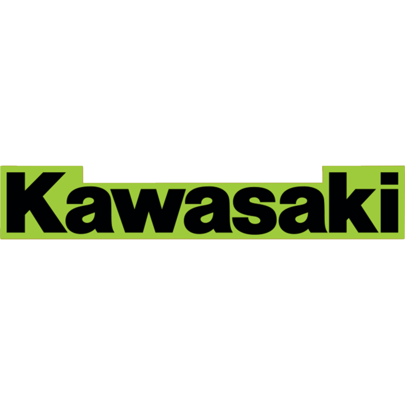 40-20-124 DCOR-VISUALS D'COR 24" KAWASAKI DECAL D'COR 24" KAWASAKI DECAL STICKERS-DECALS 
