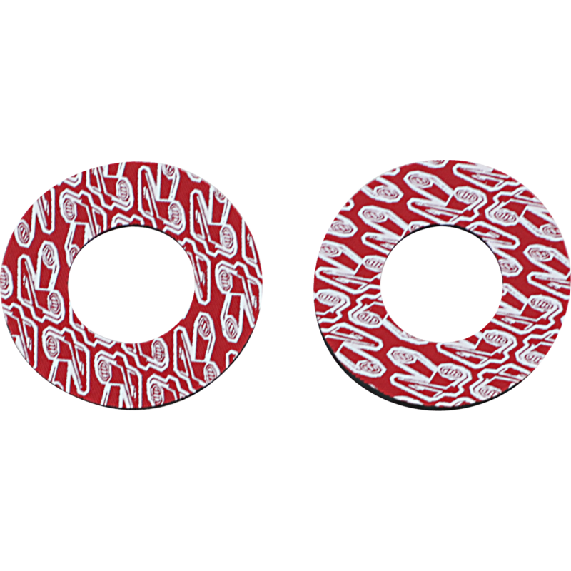 G186 RENTHAL GRIP DONUTZ RED RENTHAL GRIP DONUTZ RED RENTHAL HANDLEBAR GRIPS 