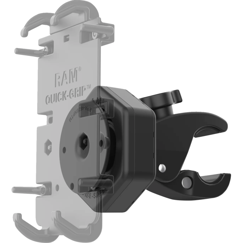 RAP-400-462NPT RAM-MOUNT BALL MOUNT  VIBE-SAFE TOUGH CLAW BASE 5/8-1-1/2 BALL MOUNT  VIBE-SAFE TOUGH CLAW BASE 5/8-1-1/2 HANDLEBAR CLAMPS & PARTS 