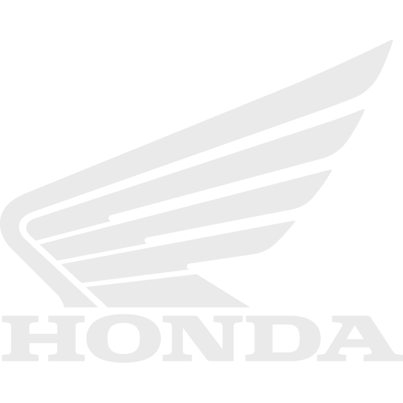 04-2692 FACTORY-EFFEX 3-PACK DIE CUT DECALS - HONDA WING WHITE 3-PACK DIE CUT DECALS - HONDA WING WHITE STICKERS-DECALS 