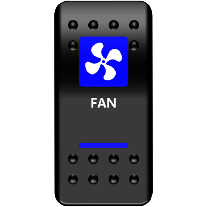 FAN-PWR MOOSE-UTILITY-DIVISION MOOSE BRANDED FAN SWITCH WITH BLUE LED MOOSE BRANDED FAN SWITCH WITH BLUE LED SWITCH GROUP 