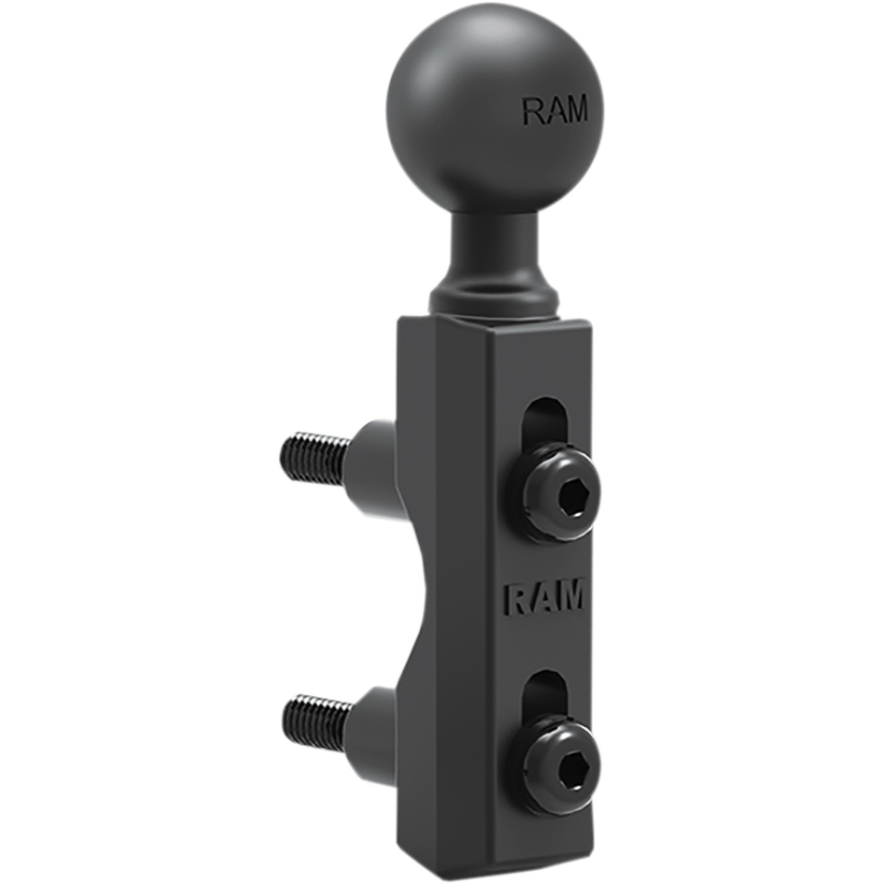 RAM-B-309-1U RAM-MOUNT CYCLE HANDLEBAR BASE W/ 1 BALL CYCLE HANDLEBAR BASE W/ 1 BALL HANDLEBAR CLAMPS & PARTS 