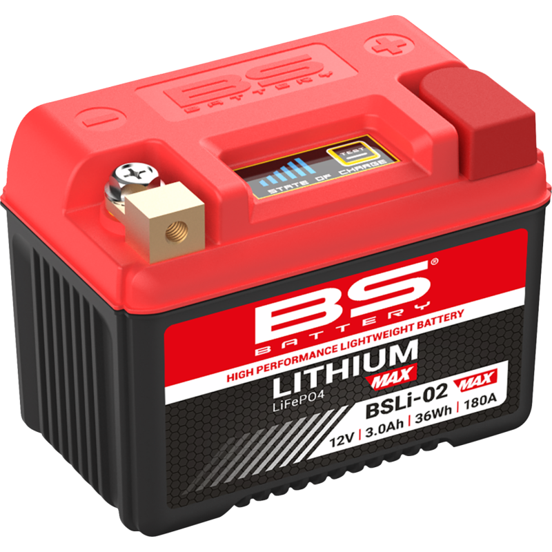 360115 BS BATTERY BSLI-02 MAX 12V LITHIUM BATTERY BSLI-02 MAX 12V LITHIUM BATTERY Batteries 