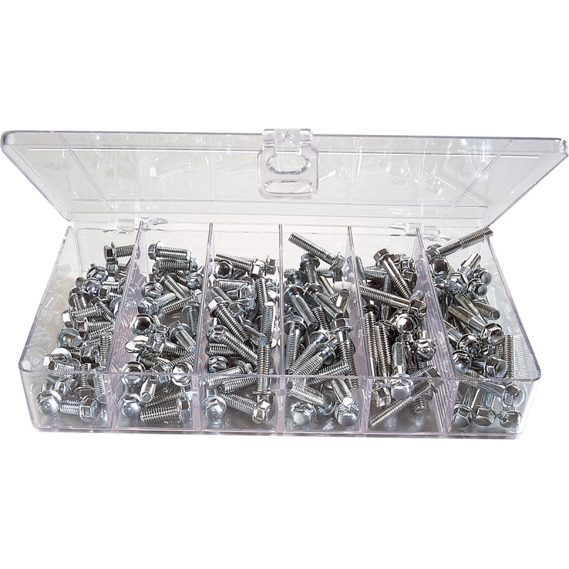 177190 TMV FLANGE HEAD BOLT SET (150 PCS) TMV FLANGE HEAD BOLT SET (150 PCS) TMV HARDWARE KITS - ASSORTMENTS 