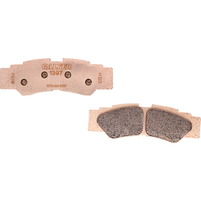 FD518G1397 GALFER FD518G1397 QUAD BRAKE PADS FD518G1397 QUAD BRAKE PADS BRAKE PADS - CERAMIC 