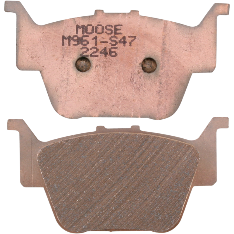M961-S47 MOOSE-UTILITY-DIVISION MOOSE XCR COMP PADS MOOSE XCR COMP PADS BRAKE PADS - SINTERED METAL 