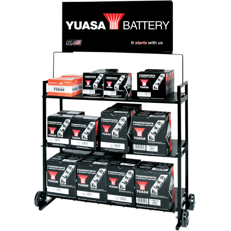 YUASARACK YUASA DISPLAY,YUASA BATTERY RACK DISPLAY,YUASA BATTERY RACK DISPLAYS 