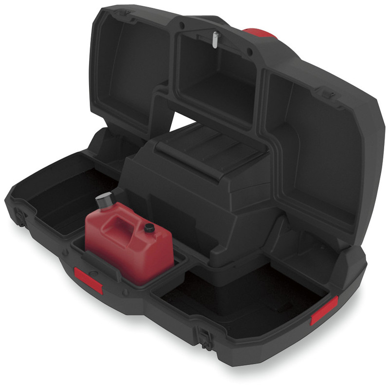 TRAILBLAZER MOOSE-UTILITY-DIVISION TRAILBLAZER QUAD BOX WITH FUEL CAN TRAILBLAZER QUAD BOX WITH FUEL CAN ROAD: SISSYBAR/BACKREST/RACK/ROLL BAGS 