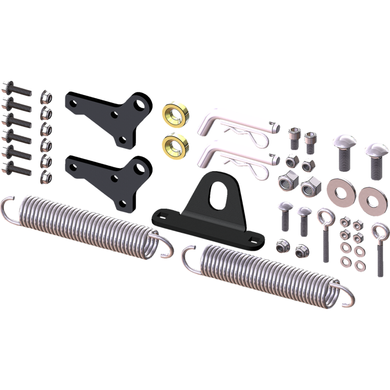 106315-R KFI-PRODUCTS UTV SQ PUSH TUBE PARTS KIT UTV SQ PUSH TUBE PARTS KIT Parts And Accessories Snowplow 