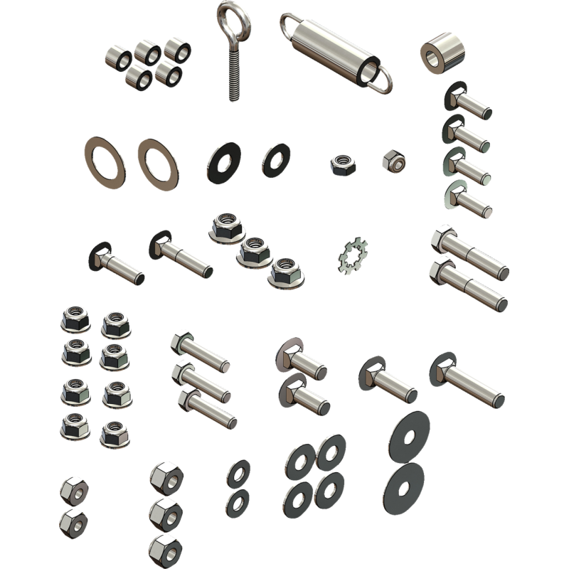 HK-101 KFI-PRODUCTS HARDWARE KIT - MANUAL LIFT HARDWARE KIT - MANUAL LIFT Parts And Accessories Snowplow 