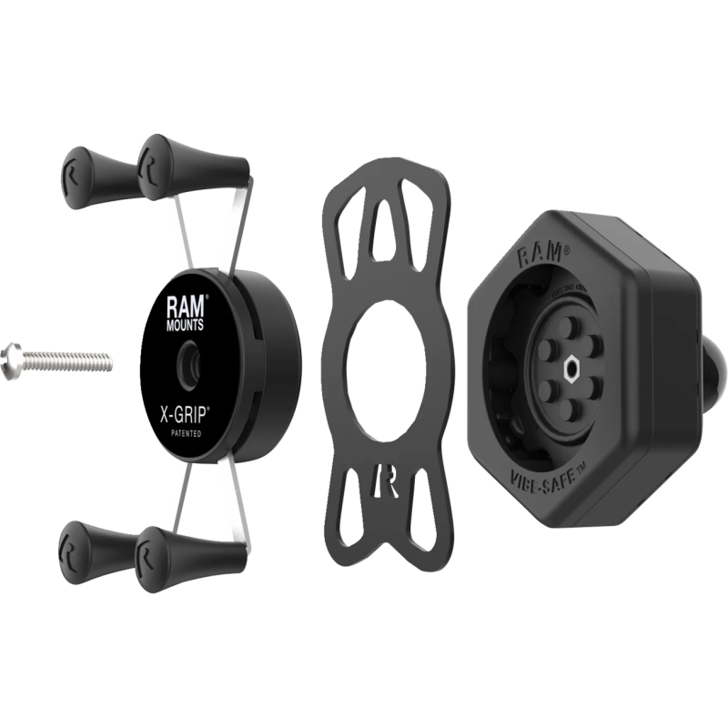 RAM-HOL-UN7B-462 RAM-MOUNT MOUNT KIT X-GRIP  ANTI-VIBRATION MOUNT MOUNT KIT X-GRIP  ANTI-VIBRATION MOUNT HANDLEBAR CLAMPS & PARTS 