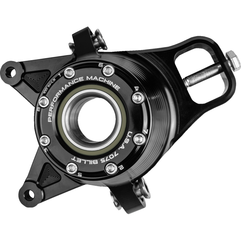 0221-1003-B PERFORMANCE-MACHINE BEARING CARRIER REAR L BEARING CARRIER REAR L WHEEL HUBS & PARTS 