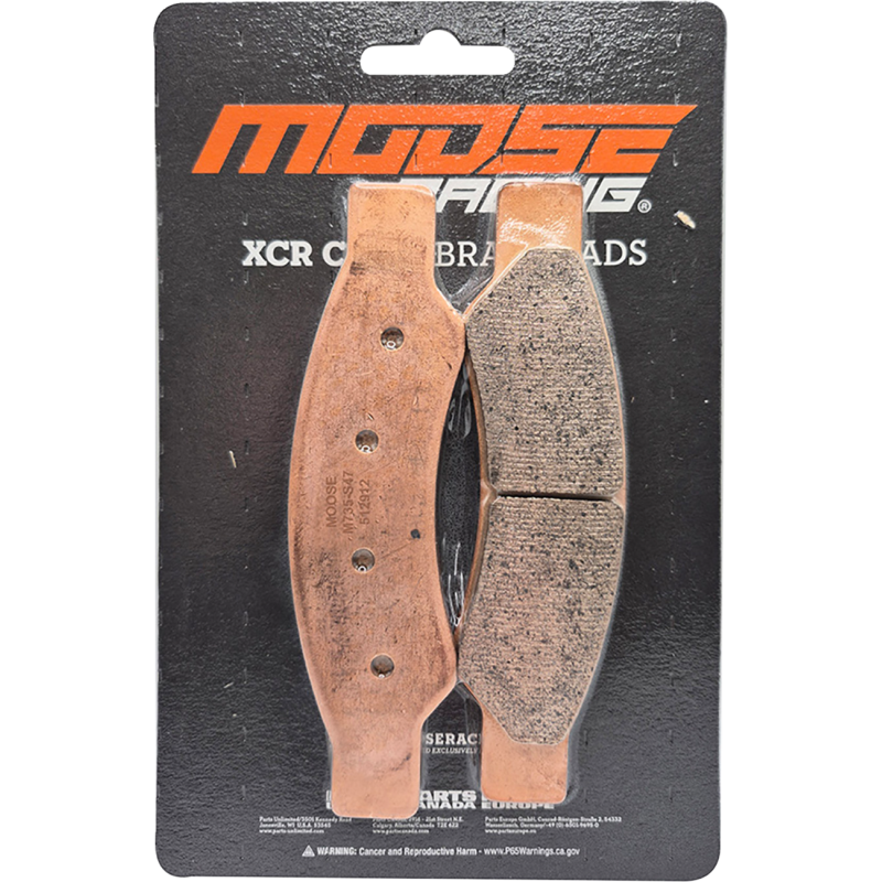M735-S47 MOOSE-RACING MOOSE ATV BRAKE PADS MAV 1000R REAR MOOSE ATV BRAKE PADS MAV 1000R REAR BRAKE PADS - SINTERED METAL 