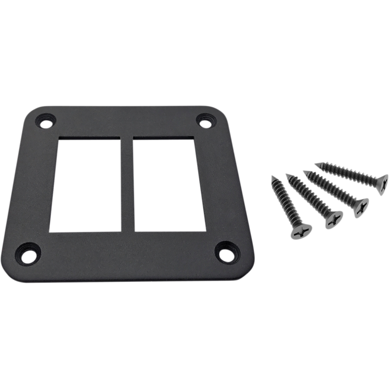 2PP-ADA MOOSE-UTILITY-DIVISION MOOSE BRANDED 2 POSITION SWITCH PLATE WITH BLACK SCREWS MOOSE BRANDED 2 POSITION SWITCH PLATE WITH BLACK SCREWS BODY PANEL PARTS & ACCESSORIES 