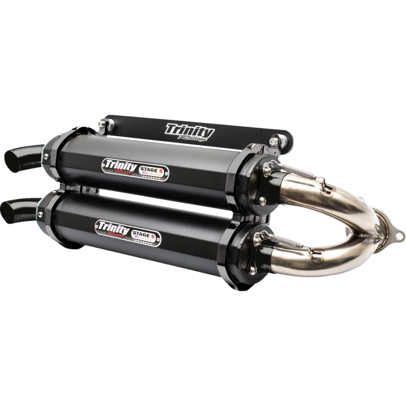 TR-4173S-C2 TRINITY-RACING MUFFLER RZR PRO BK CRKT MUFFLER RZR PRO BK CRKT MUFFLERS FOR ATV 