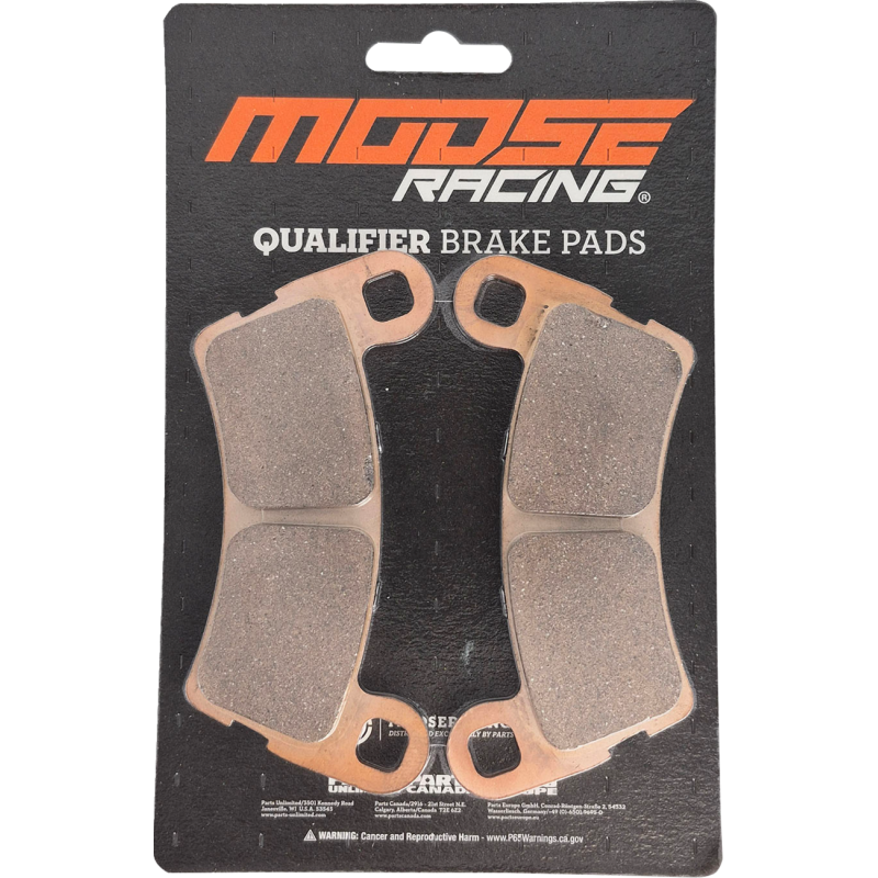 M741-S47 MOOSE-RACING MOOSE ATV BRAKE PADS POL XD1500 REAR MOOSE ATV BRAKE PADS POL XD1500 REAR BRAKE PADS - SINTERED METAL 