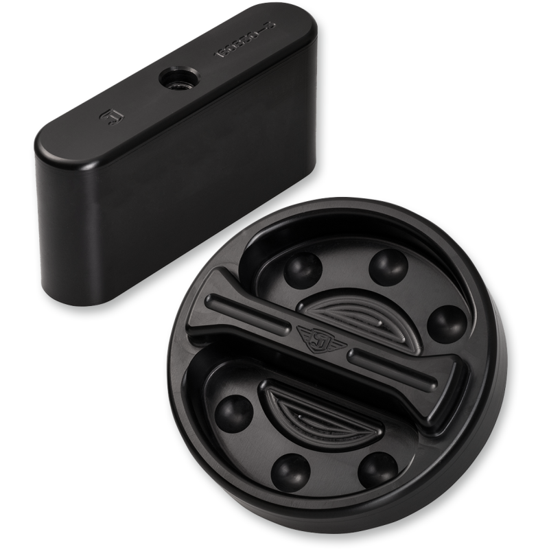 60-441-1 JOKER-MACHINE CAP FUEL PAK MOUNT BLK CAP FUEL PAK MOUNT BLK LUGGAGE RACKS - ATV 