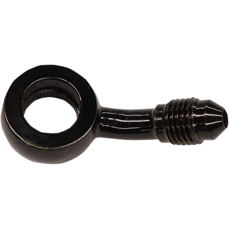 1704-61 MAGNUM BANJO FITTING AN3 BLACK BANJO FITTING AN3 BLACK BRAKE LINE HARDWARE 