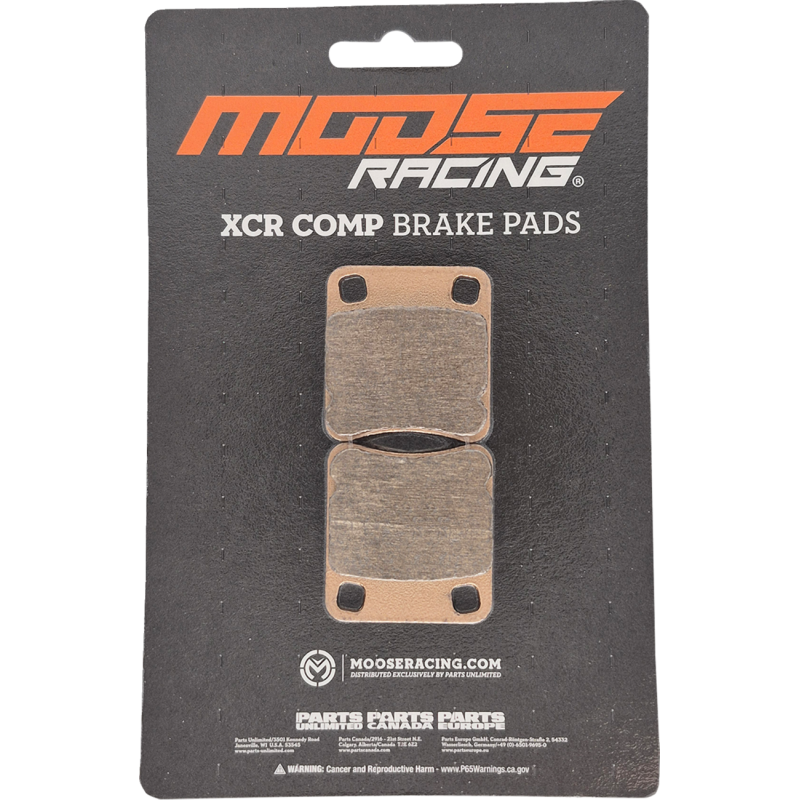 M743-S47 MOOSE-RACING MOOSE ATV BRAKE PADS POL OUTLAW 70 FRONT/REAR MOOSE ATV BRAKE PADS POL OUTLAW 70 FRONT/REAR BRAKE PADS - SINTERED METAL 
