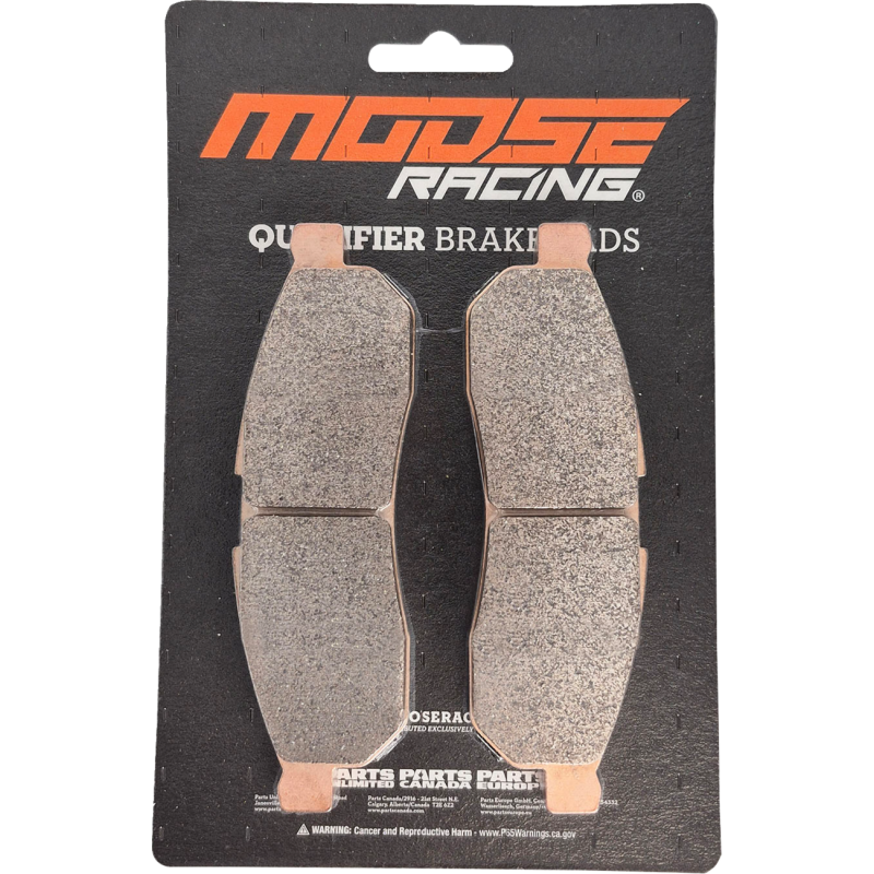 M742-S47 MOOSE-RACING MOOSE ATV BRAKE PADS POL XD1500 FRONT MOOSE ATV BRAKE PADS POL XD1500 FRONT BRAKE PADS - SINTERED METAL 