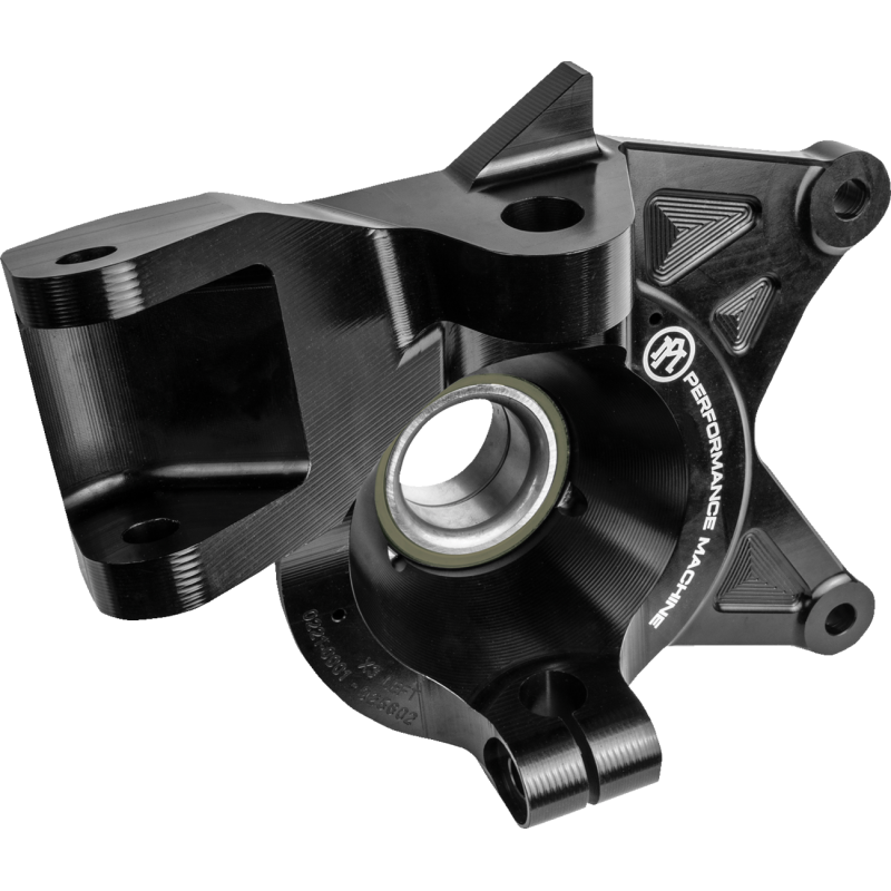 0221-1001-B PERFORMANCE-MACHINE STEERING KNUCKLE L STEERING KNUCKLE L WHEEL HUBS & PARTS 