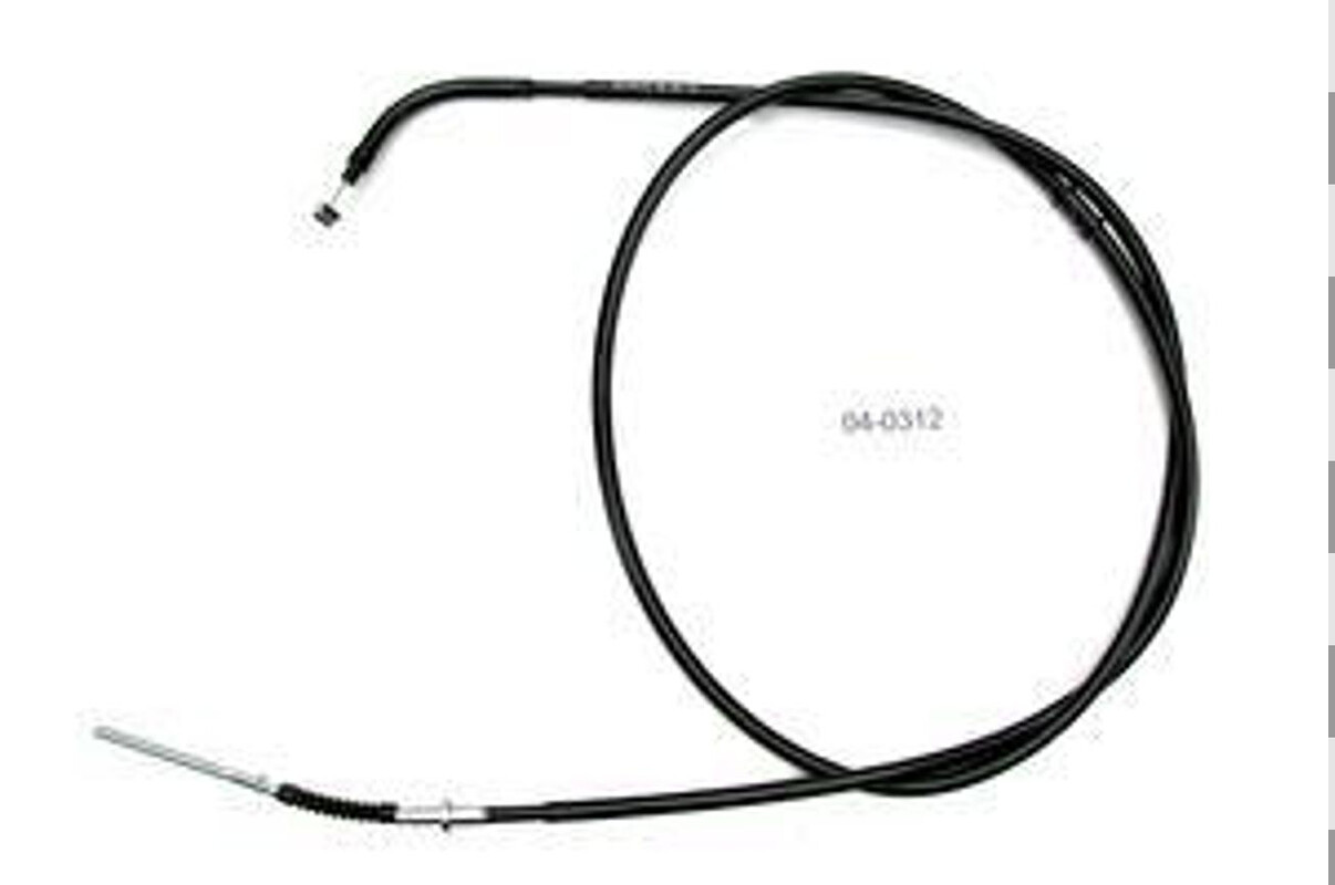 04-0312 MOTION-PRO BRAKE CABLE REAR HAND BLACK VINYL BRAKE CABLE REAR HAND BLACK VINYL CABLES-BRAKE 