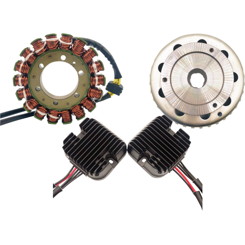 99-500H RICKS-MOTORSPORT-ELECTRIC CHARGING KIT DOUBLE SHOT CHARGING KIT DOUBLE SHOT ALTERNATOR GROUP 