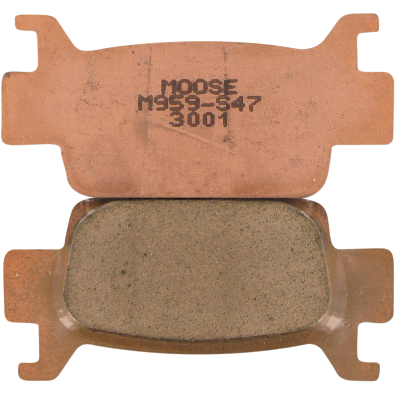 M959-S47 MOOSE-UTILITY-DIVISION MOOSE XCR COMP PADS MOOSE XCR COMP PADS BRAKE PADS - SINTERED METAL 