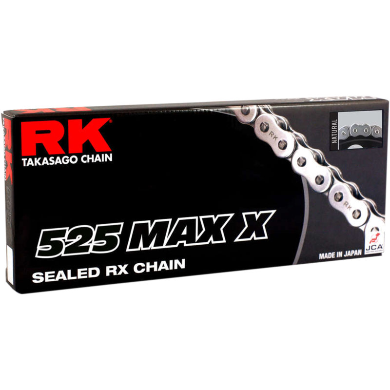 525MAXX-120-RR RK CHAIN 525MAXX-120-RR RED CHAIN 525MAXX-120-RR RED DRIVE CHAIN -X'RING TYPES 