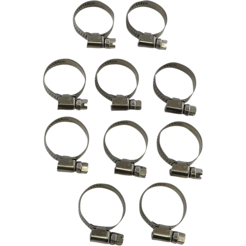 T03-6254-10 PARTS-UNLIMITED HOSE CLAMP EMBOSSED 16-27 HOSE CLAMP EMBOSSED 16-27 HARDWARE KITS - ASSORTMENTS 