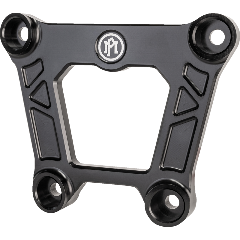 0222-0012-B PERFORMANCE-MACHINE RADIUS ROD PLATE BLK RADIUS ROD PLATE BLK SWINGARM MOUNTING PARTS 