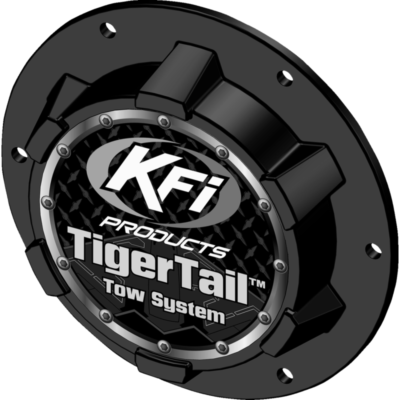 102119-R KFI-PRODUCTS TIGERTAIL REPLACEMENT SPRING COVER ASSEMBLY TIGERTAIL REPLACEMENT SPRING COVER ASSEMBLY Parts And Accessories Winches 