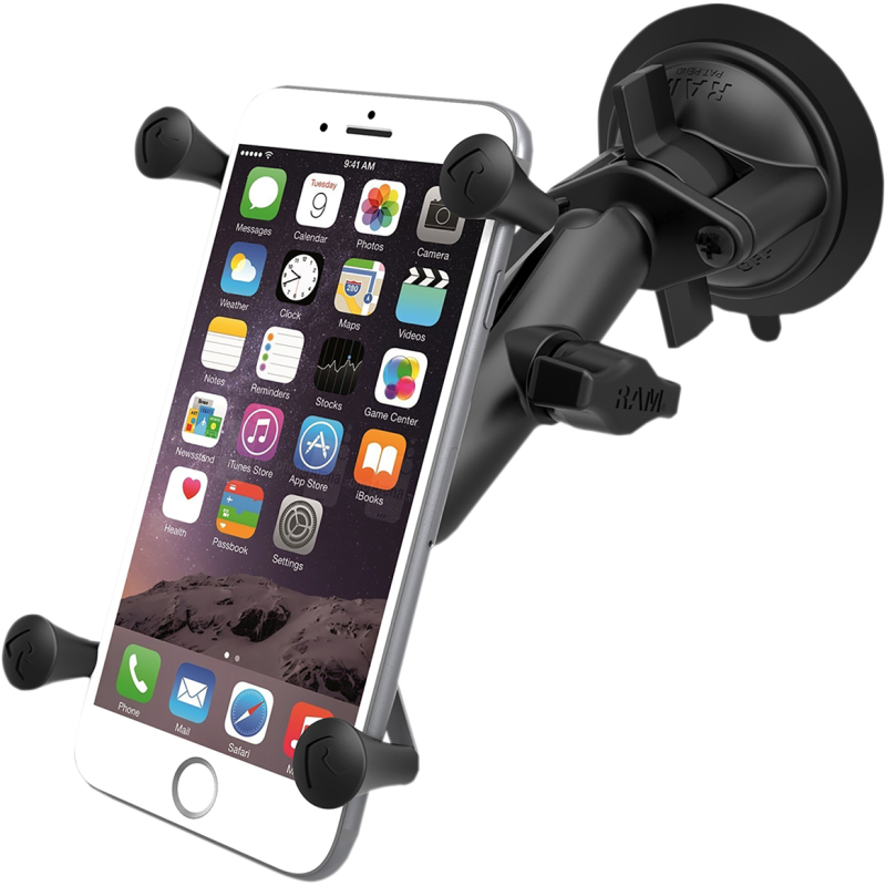 RAM-B-166-UN10 RAM-MOUNT SUCTION MNT RAM X-GRIP 5" PHABLETS SUCTION MNT RAM X-GRIP 5" PHABLETS MISC WINDSHIELD/FAIRING PARTS 