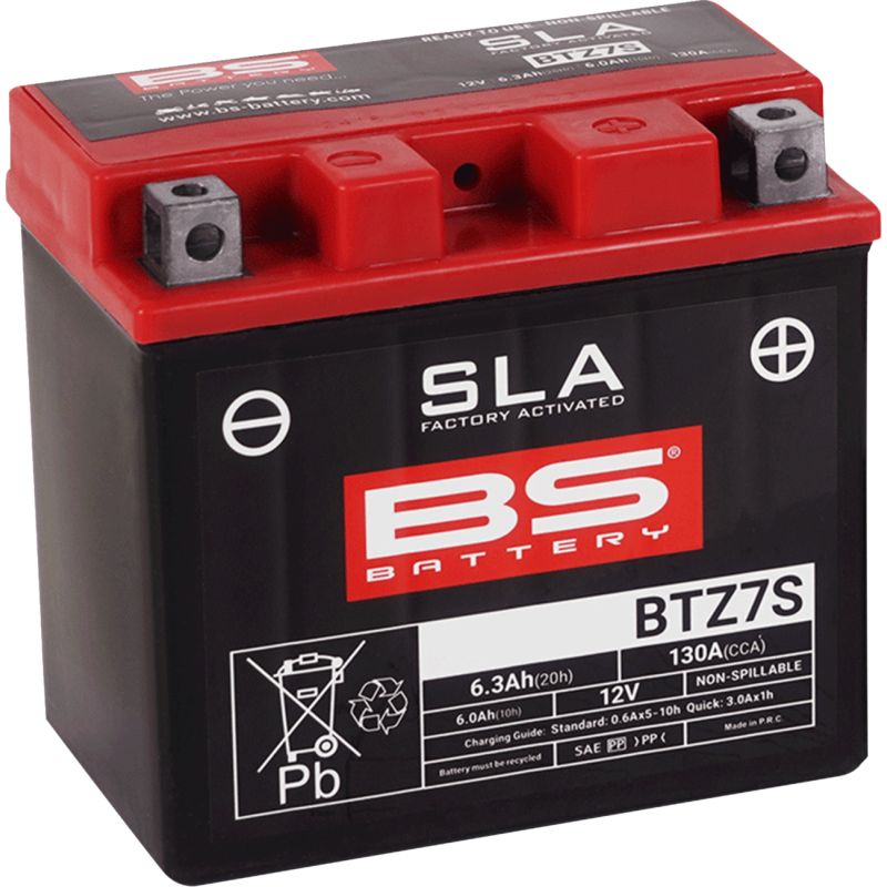 300635-1 BS BATTERY BTZ7S SLA, FACTORY ACTIVATED 12V BATTERY BTZ7S SLA, FACTORY ACTIVATED 12V BATTERY Batteries 