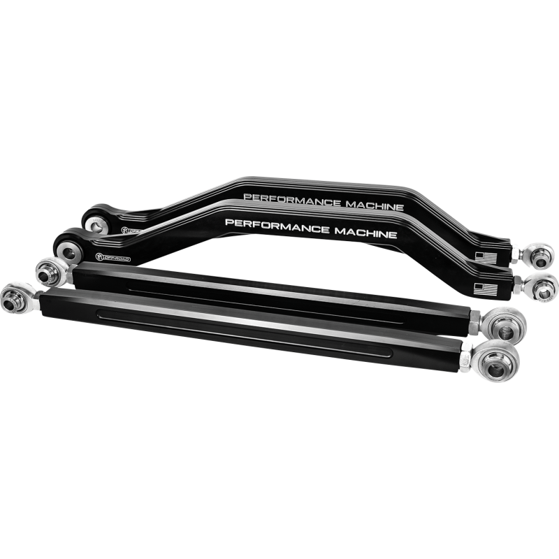 0222-2004-BM PERFORMANCE-MACHINE RADIUS RODS HC BLK CC RADIUS RODS HC BLK CC SWINGARM MOUNTING PARTS 