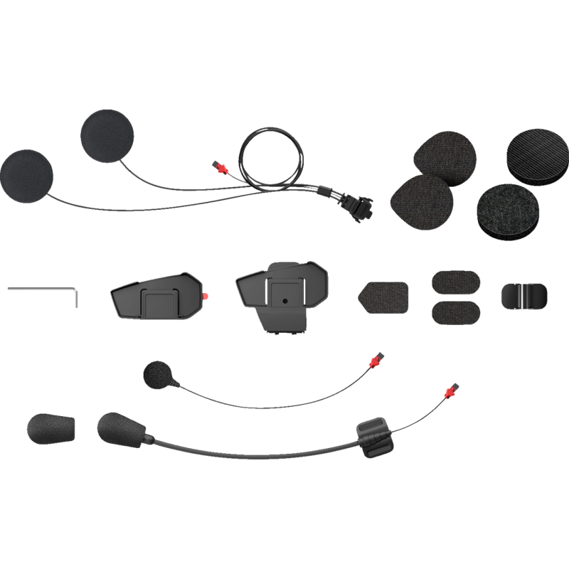 SPIDER-ST1-A01 SENA HELMET CLAMP KIT FOR SPIDER ST1 HELMET CLAMP KIT FOR SPIDER ST1 Parts And Accessories Communication Systems 