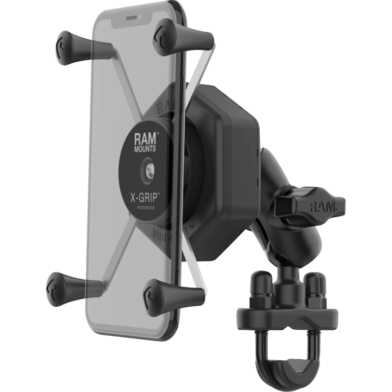 RAM-B-149Z-A-UN10-462 RAM-MOUNT MOUNT KIT VIBE SAFE LG X-GRIP  SHORT ARM & U BOLT MOUNT KIT VIBE SAFE LG X-GRIP  SHORT ARM & U BOLT HANDLEBAR CLAMPS & PARTS 