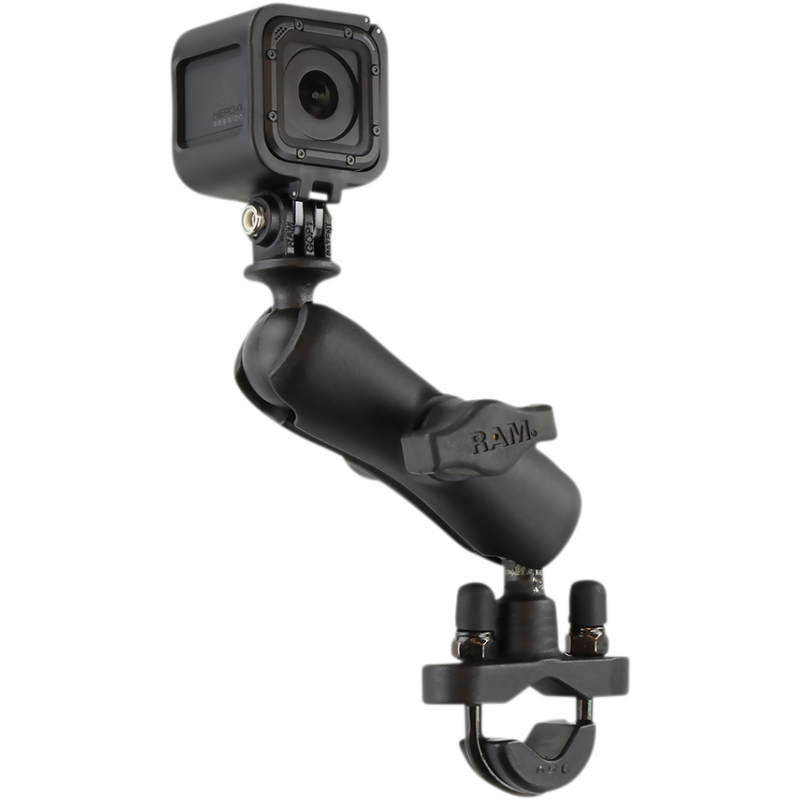 RAM-B-149Z-GOP1U RAM-MOUNT MOUNT FOR GOPRO CAMERA MOUNT FOR GOPRO CAMERA HANDLEBAR CLAMPS & PARTS 