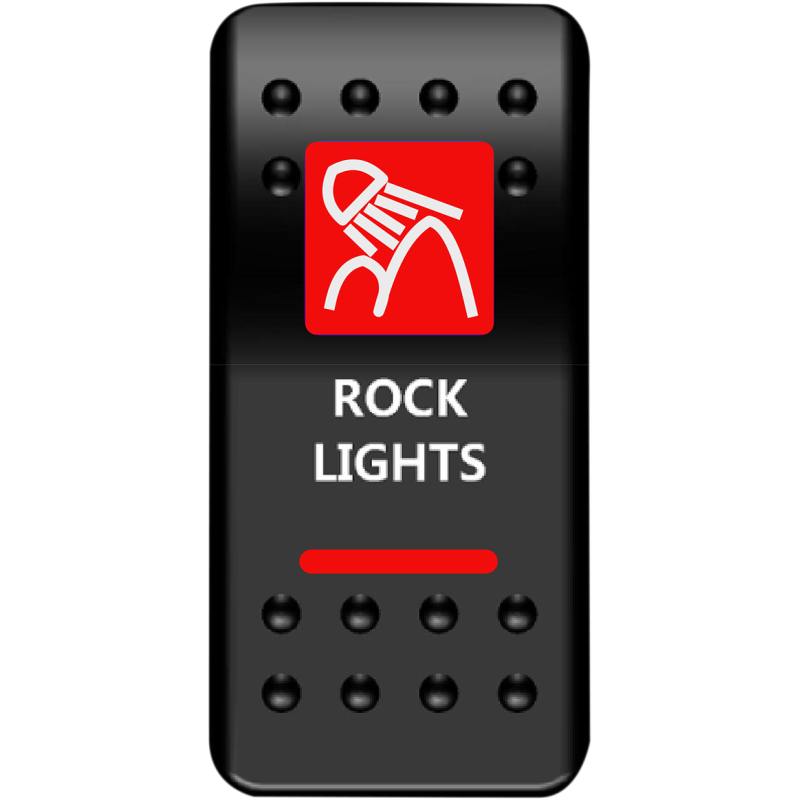 RCK-PWR-R MOOSE-UTILITY-DIVISION MOOSE BRANDED ROCK LIGHT SWITCH WITH RED LED MOOSE BRANDED ROCK LIGHT SWITCH WITH RED LED SWITCH GROUP 
