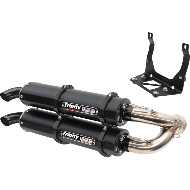 TR-4160S-C2 TRINITY-RACING MUFFLER CANAM X3 BK CRKT MUFFLER CANAM X3 BK CRKT MUFFLERS FOR ATV 