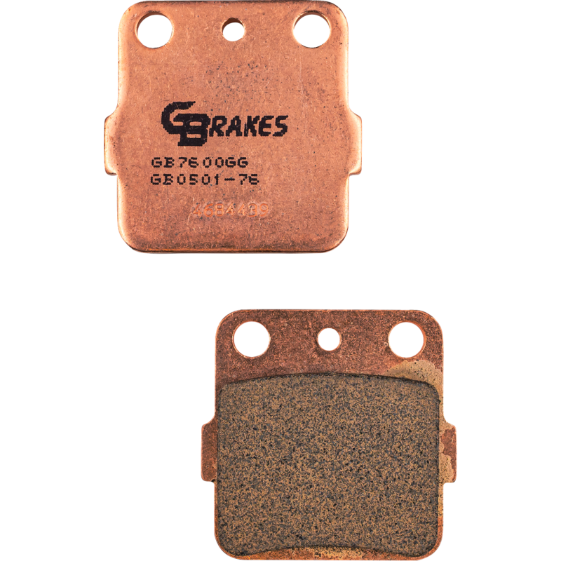 GB0501-76 GBRAKES BRAKE PADS GB0501-76 HH SINTERED BRAKE PADS GB0501-76 HH SINTERED BRAKE PADS - CERAMIC 