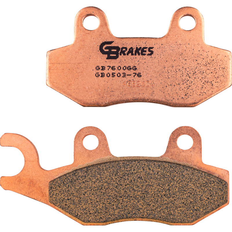 GB0503-76 GBRAKES BRAKE PADS GB503-76 HH SINTERED BRAKE PADS GB503-76 HH SINTERED BRAKE PADS - CERAMIC 
