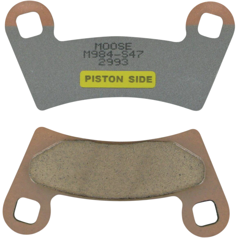 M984-S47 MOOSE-UTILITY-DIVISION MOOSE XCR COMP PADS MOOSE XCR COMP PADS BRAKE PADS - SINTERED METAL 