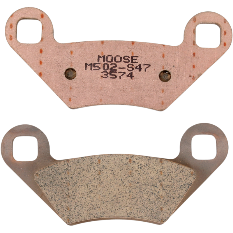 M502-S47 MOOSE-UTILITY-DIVISION MOOSE XCR COMP PADS MOOSE XCR COMP PADS BRAKE PADS - SINTERED METAL 