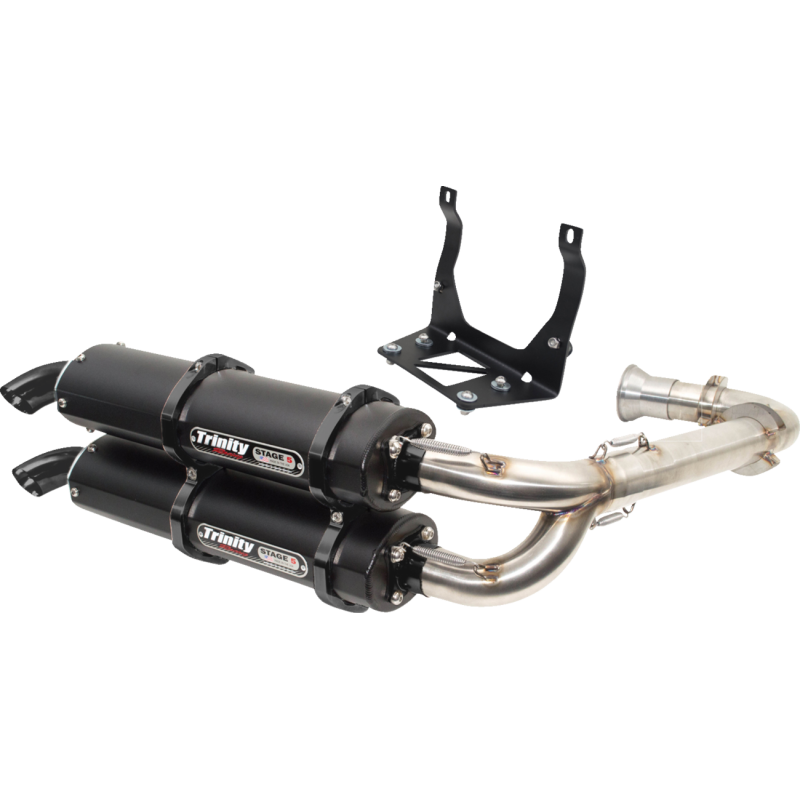 TR-4161D-C2 TRINITY-RACING EXHAUST CAN-AM X3 BK CRKT EXHAUST CAN-AM X3 BK CRKT SYSTEMS FOR ATV 