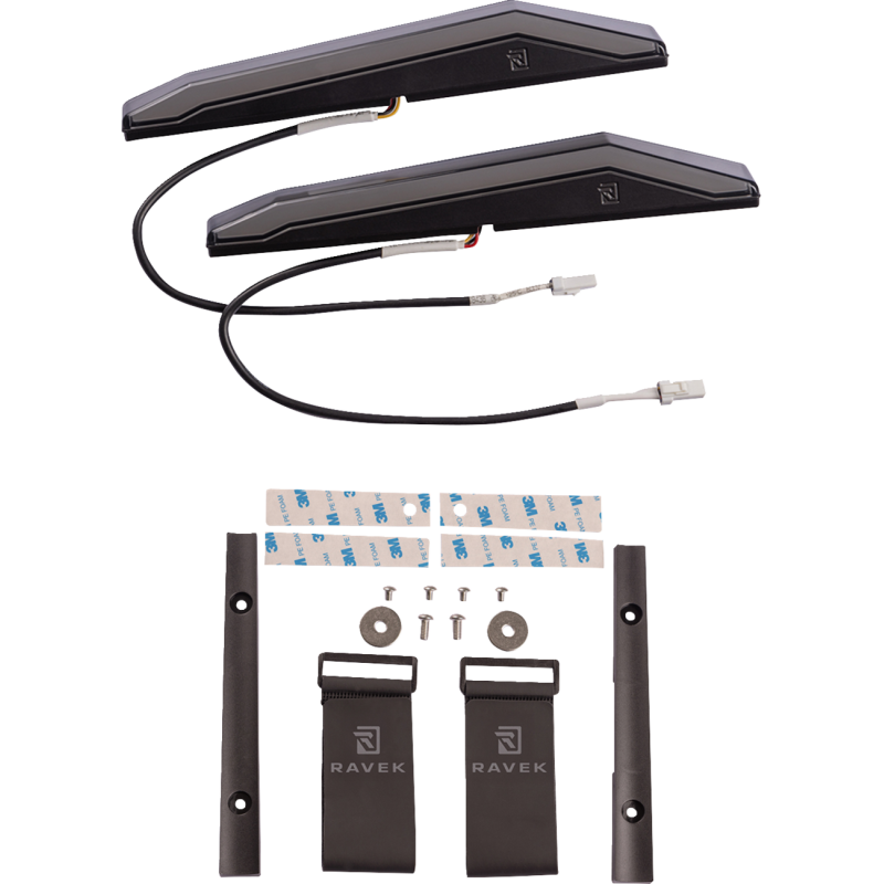 66-304S RAVEK LIGHTS WHITE RUNNING RAVEK APEX HON TALON LIGHTS WHITE RUNNING RAVEK APEX HON TALON TURN SIGNAL GROUP 