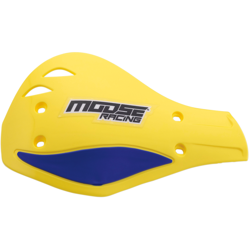 M51-128 MOOSE-RACING CONTOUR DEFLECTOR YELLOW/BLUE CONTOUR DEFLECTOR YELLOW/BLUE HAND GUARDS 
