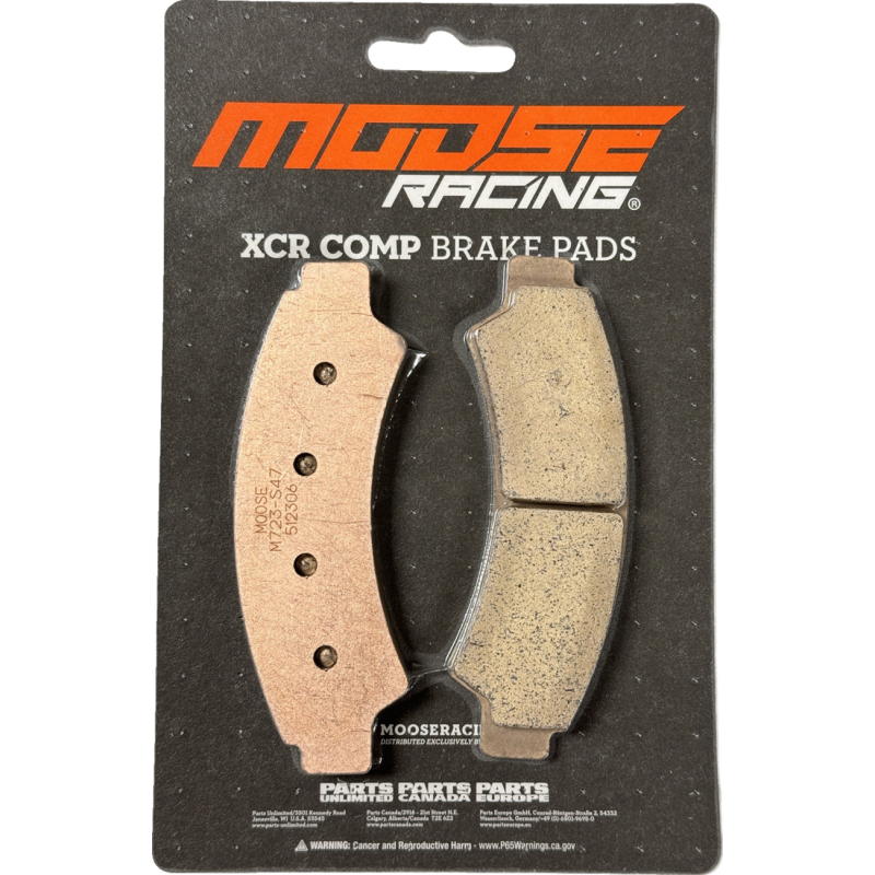 M723-S47 MOOSE-UTILITY-DIVISION BRAKE PAD FRONT SEGWAY MOOSE BRAKE PAD FRONT SEGWAY MOOSE BRAKE PADS - SINTERED METAL 