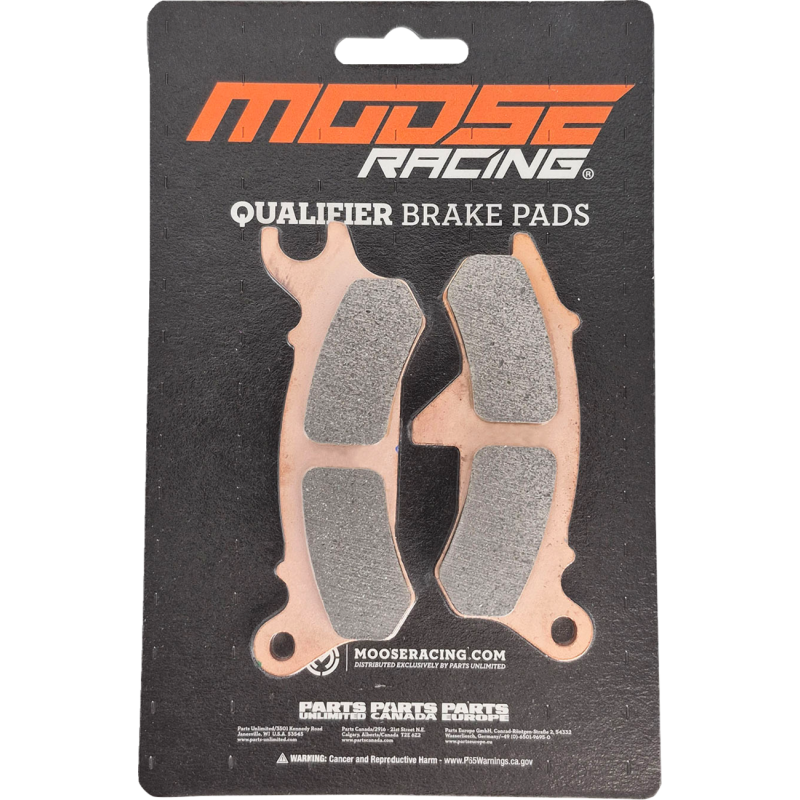 M738-S47 MOOSE-RACING MOOSE ATV BRAKE PADS KAW RIDGE RANCH FR LEFT MOOSE ATV BRAKE PADS KAW RIDGE RANCH FR LEFT BRAKE PADS - SINTERED METAL 