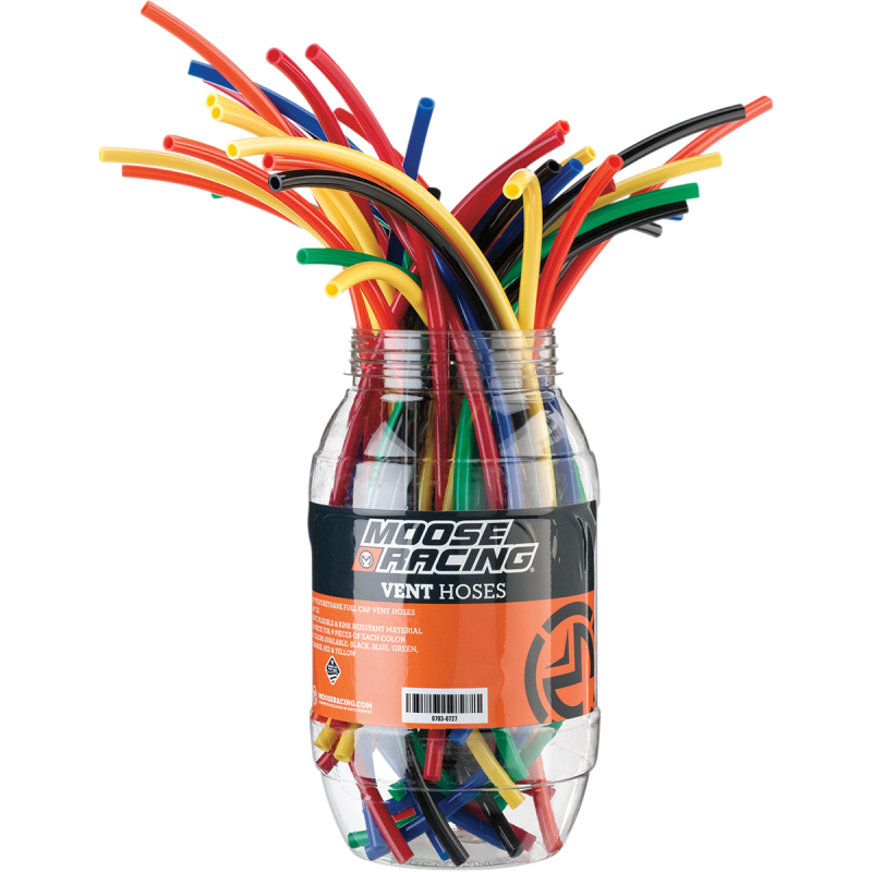 144-3900 MOOSE-RACING MOOSE VENT HOSE TUB 54 PCS 3/16 ID MOOSE VENT HOSE TUB 54 PCS 3/16 ID GAS TANK CAPS 